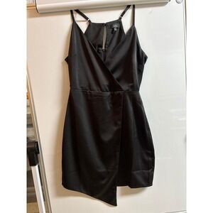Lulus xs black dress sleeveless‎ mini
